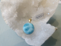 Larimar in Goldfassung