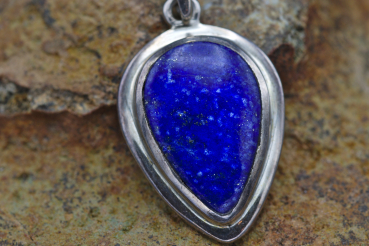 Lapislazuli  Silberanhänger